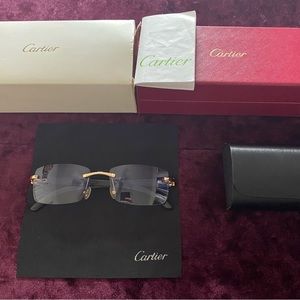 Cartier blue lens buffs